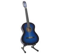 Generico Set Chitarra Classica per Principianti 12 pz Blu 4/4 39",Blu,3.65kg,70109