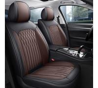 Generico Set Completo di Coprisedili Auto per Mercede-Benz GLC Coupe, Copri Sedili per Auto Anteriori e Posteriori in Pelle PU, Compatibili con Airbag, Traspiranti e Antipiega LSz477
