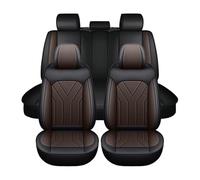 Generico Set Coprisedili Auto Universale per Honda Pilot 2003-2026,Coprisedili Anteriori e Posteriori 5 Posti,Impermeabile, Accessori per interni auto-Nero Caffè