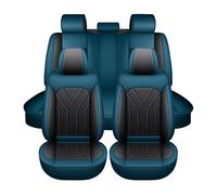 Generico Set Coprisedili Auto Universale per Honda Pilot 2003-2026,Coprisedili Anteriori e Posteriori 5 Posti,Impermeabile, Accessori per interni auto-Nero Blu