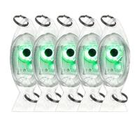 Generico Set da 5 lampade Ultra-Luminose per trappole da Pesca, Esche Luminose Impermeabili per Pesca in acque Profonde, galleggianti notturni, lampade LED per Esche, trote e salmoni (Verde)