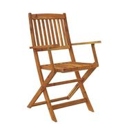 Generico Set da Pranzo da Giardino 9 pz Pieghevole in Massello di Acacia,Marrone,53.8kg,3060198