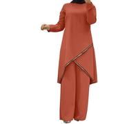 Generico Set da preghiera composto da 2 pezzi, Khimar in taglia unica a infilare, ideale per uso quotidiano, casa, lavoro, viaggi, Hajj, Umrah, moschea, Madrassa, Ramadan, Eid