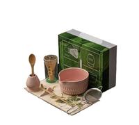 Generico Set da tè Matcha 8 pezzi for ciotola in ceramica con beccuccio e strumenti for la preparazione del(8PCS-B03)