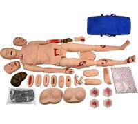 Generico Set di 25 modelli di ustioni avanzati, modulo di valutazione del trauma, modulo di ustione/ferita, modulo di valutazione indossabile per traumi da ustioni, bendaggio chirurgico