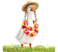 Genérico Set di 4 pezzi per costume tropicale con carina, per giardino, , terrazza, balcone, patio, decorazione per esterni hawaiana