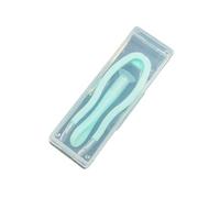 Generico Set di 5 strumenti portatili for lenti a contatto (inseritore/rimozione + pinzetta con punta morbida)(Grenn)