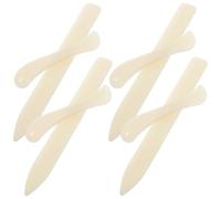 Generico Set di 8 Pieghettatrici in Plastica per Scrapbooking e Rilegatura | Color Khaki, per Manual Books e Cartelline di Carta, Include Apertura Buste e Lettere