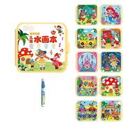 Genérico Set Di Acquerelli, Materiale Educativo Portatile Con Pennarelli | Kit Mini | Per Artigianato Bambini E Ragazze Casa E Aula Compleanno