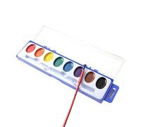 Generico Set di Acquerelli Set Portatile 8 Colori Lavabili | Set Di Acquerelli Da Viaggio Per Bambini, Adulti, Artisti, Studenti, Principianti, Scuola 'Infanzia, Asilo, Arte, Ritorno a