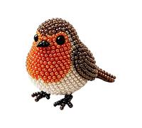 Generico Set di Animali con Perline Uccellino per Principianti | Kit Animali 3D Fai da Te per Bomboniera Decorazione Mensola Ciondolo Zaino Corso Arte Vacanza