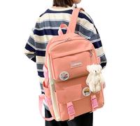 Generico Set di Borse da Scuola per Bambini - Set di Zaini per la Scuola primaria da 4 Pezzi con Astuccio per matite, Borsa a Tracolla - Zaino da Trasporto all'aperto per Bambini, Adolescenti