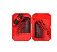 Generico Set di chiavi a brugola esagonali da 41 pezzi Chiavi Torx a forma L e metriche con impugnatura dinamometrica 0,028" a 3/8",7 mm a 10