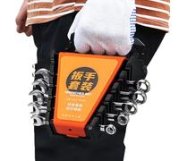 Generico Set di chiavi a cricchetto,Set di chiavi a cricchetto | di a - Utensili manuali, chiave a con organizer per riporre gli oggetti, kit di metriche 6-17 mm per rip