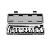 Generico Set di chiavi e bussole - Esagonale universale ergonomico 10 pezzi