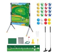 Genérico Set di chip per interni, strumento di allenamento portatile | Kit di gioco con chip per allenamento di golf, per donne, bambini, ragazze, adolescenti, golfisti, mogli, mariti, figli