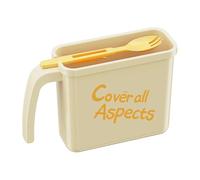 Generico Set di Ciotole per Noodle | Capacità Ampia Portatile Con Forchetta Pronta all'Uso | per Zuppa di Noodle per Studenti | Per Casa Ufficio Viaggi e Pasti Veloci