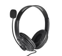 Generico Set di cuffie per computer - Cuffie USB con microfono a cancellazione di rumore - Cuffie per computer leggere con microfono volume e muto per Zoom, Skype, Call Center e Home