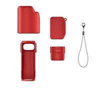 Generico Set di custodie protettive in silicone la fotocamera per Insta360 Luna Ultra: custodia protettiva a 360° resistente ai graffi, con copriobiettivo e protezione per lo schermo incluse