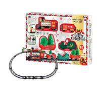 Generico Set Di Elettrico Giocattolo Con Binari E E Suoni Per Le Feste | Elettrico Di Piccole Dimensioni Per Il Natale Per Interazione Tra Genitore E Figlio, Compleanno, Bambini Piccoli, Festa,