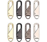 Generico Set di estrattori per Cerniere universali Staccabili da 8 Pezzi, Cintura Elastica in Vita Larga, Kit di Riparazione per Cerniere, Particelle Antiscivolo, Tirante per Cerniera Agile alla Moda