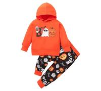 Generico Set di Felpe per Ragazze E Bambine Felpa per Sport all'Aria Aperta Bambine Felpa Pullover Set Neonato Autunno Inverno Outfits Chic Ed Elegante Bambini E Ragazze con Cappuccio