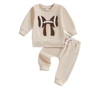 Generico Set Di Felpe Per Ragazze E Bambine Felpa Pullover Completo Da 2 Pezzi Costume Giacche Pantaloni Con Tasca Sportswear Multi Color Ragazzi Abbigliamento Primavera Sportiva