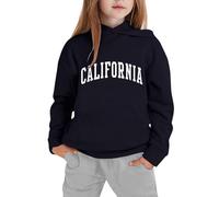 Generico Set Di Felpe Per Ragazze E Bambine Top Pantaloni Kids Cordinata Felpa Full Print Pantalone Con Cappuccio Zip/Pullover Bambina/Baby Body Abbigliamento Tute Sportive Bambina 3-15 Anni