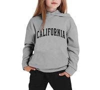 Generico Set Di Felpe Per Ragazze E Bambine Top Pantaloni Kids Cordinata Felpa Full Print Pantalone Con Cappuccio Zip/Pullover Bambina/Baby Body Abbigliamento Tute Sportive Bambina 3-15 Anni