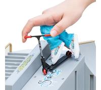 Generico Set Di Giocattoli Per Mini Monopattino Da - Monopattino Da In Lega Con Scarpe, Pantaloni E Strumenti | Design Realistico Per Adolescenti E Bambini, Divertente Giocattolo Per L'allenamento De