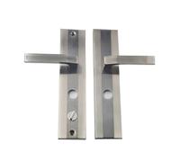 Generico Set Di Maniglie Ingresso Con Serratura Antifurto For Porta - Antibloccaggio Heaven And Earth For La Sicurezza Domestica(Flake Insurance,RIGHT OPEN)
