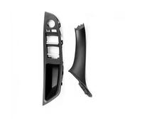 Generico Set Di Maniglie Ricambio Bracciolo Interno Portiera Auto Per BMW Serie 5 F11 F18 523i 535i(Black LHD*2)
