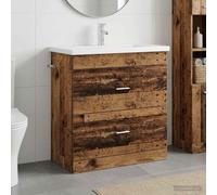 Generico Set di mobili per Il Bagno Legno Antico 81 x 40 x 84,5 cm,Armadietti e portaoggetti,Componenti di arredo,Componenti di arredo bagno-3404380