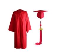 Genérico Set di nappe per cappello da laurea, set di nappe con berretto da camice accademico per adulti 2021 Set di toga di laurea unisex cordino per studenti
