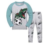 Generico Set di Pigiamain Due Pezzi Pigiama in Cotone Carino Maniche Lunghe Pantaloni 2 Pacco Anime Pigiami Corto/Lunga Bottoni da Salotto A per Bambini Ragazzi 3-14 Anni