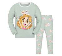 Generico Set di Pigiamain Due Pezzi Pigiama in Cotone Carino Maniche Lunghe Pantaloni 2 Pacco Anime Pigiami Corto/Lunga Bottoni da Salotto A per Bambini Ragazzi 3-14 Anni