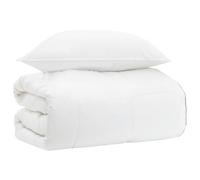 Generico Set di Piumoni Bianco 135 x 200 cm Cotone, bambù, Poliestere,Biancheria,Lenzuola e Coperte,Trapunte e piumini-3431511