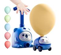 Generico Set di Pompa per Auto Giocattolo a Palloncino per Bambini - Veicolo Giocattolo,Veicolo Spinto A Palloncino | per Bambini Bambine Casa Classe Scuola Cameretta Studio Salagiochi Compleanno