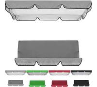 Generico Set di Ricambio per Altalena da Giardino in Tessuto Oxford 210D 3 Posti Impermeabile Resistente al Sole, per la Protezione di Mobili da Giardino