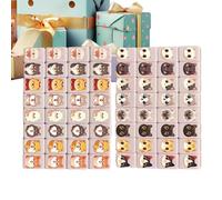 Generico Set di tessere cinesi per Mahjong - Kit da gioco classico | acrilici con chiari, layout organizzato della scatola da trasporto portatile, attività di da tradizionale per il