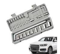 Generico Set Di Utensili A - 27 Pezzi Ergonomico | Kit Completo Di Bussole Per Casa Con - Per Garage Casa Officina Manutenzione Riparazione Elettricista Papà