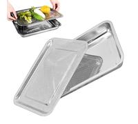 Generico Set di Vaschette per Germogli,Setaccio con Rete Riutilizzabile - Set Vassoi per Semina e Germogli,Per, giardinaggio, micropiante, lattuga, foglie, di grano, fagioli,