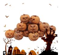 Generico Set Di Zucche Artificiali - 20pcs Halloween Ornamento Del Modello Di, Miniature In Resina Per Il Fulcro Del Fulcro, Decorazione Per La Casa Per Feste, Decorazione Festival