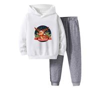 Generico Set Due Pezzi Bambino con Camicia Elegante e Pantaloni Stampati per Occasioni Speciali e Giornate di Scuola Comodo e Stilizzato per Giovani Ragazzi (GY2, 11-12 Years)