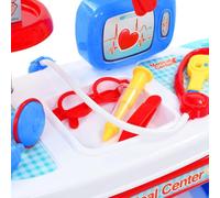 Generico Set Gioco del Dottore 15 pz 38x30x67,5 cm,Multicolore,2.65kg,80252