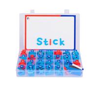 Generico Set Magnetico colorato, Giocattolo educativo per l'apprendimento d | Il set di alfabeti magnetici colorati aiuta i bambini ad apprendere le lettere, l'ortografia e le abilità linguistiche