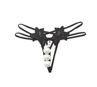 Generico Set Mutande Donna - Intimo Divertente da Donna Sexy E alla Moda con Grandi Perle Gamma Aperta