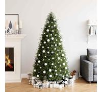 Generico Set Palline di Natale 111 pz Bianco e Grigio in Polistirene,Multicolore,0.95kg,356113