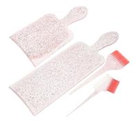 Generico Set per Colorazione Chioma Pettine e Spatola per Meches in Abs e Nylon, Leggero e Riutilizzabile, per Uso Professionale in Salone o Fai-da-te