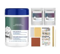 Generico Set per di Mani Familiari - Composto per Modellare Mani E Piedi, Impronta Commemorativa per Bambino | Kit di Creative per Genitori, Coppie, Bambini, Idea Artigianale per La Casa, Cel